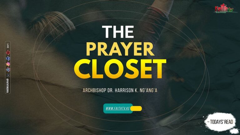 THE PRAYER CLOSET